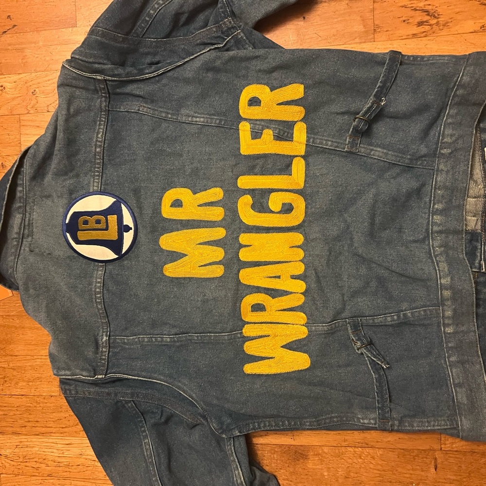 Wrangler Men’s Denim jacket - Leon bridges new with tags - Picture 6 of 6